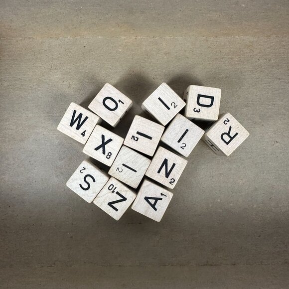 Ad-Lib Crossword Cubes 1968/72 Lowe No. 948 Vintage Word Building Game - Picture 5 of 5